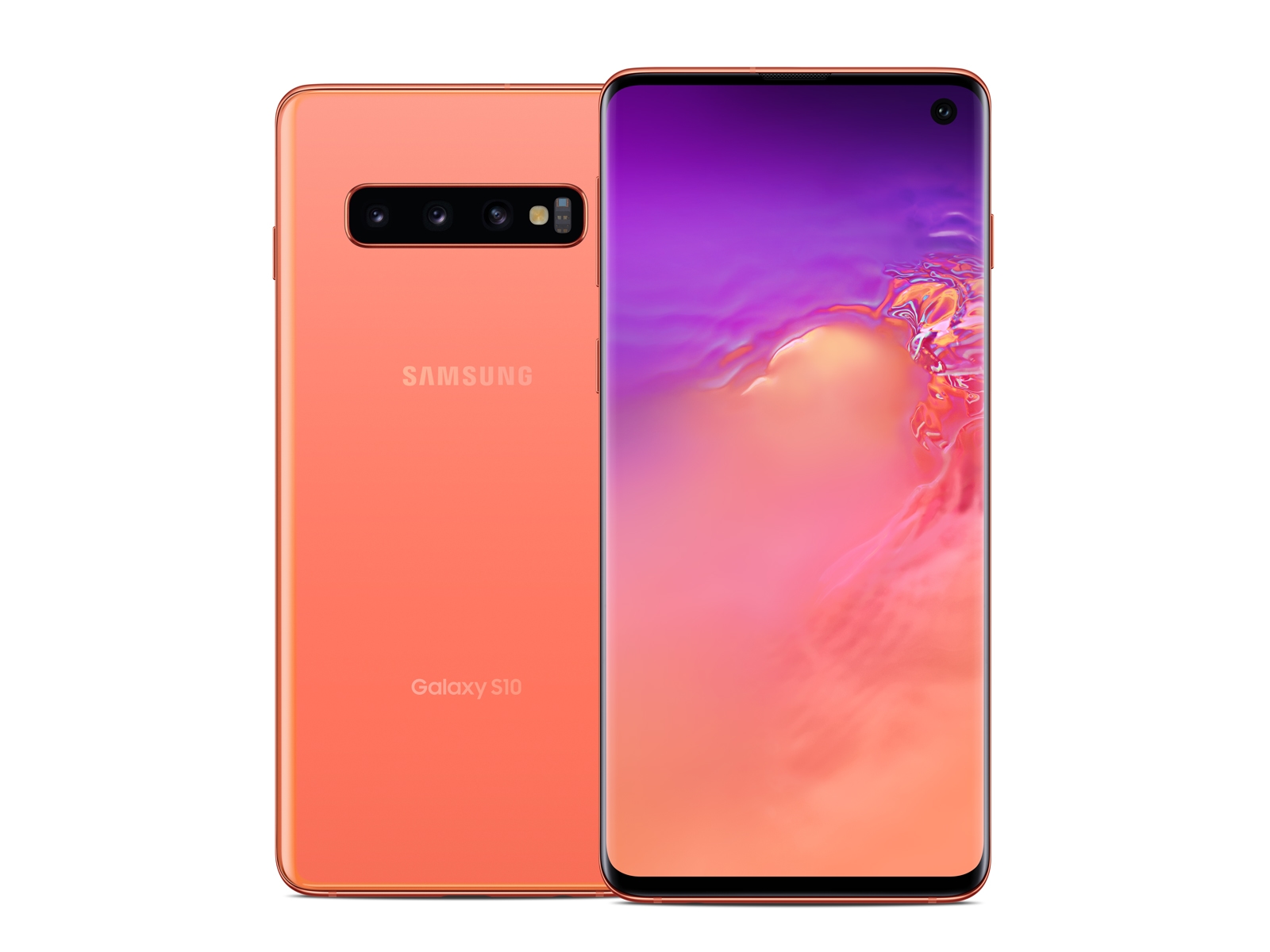 SM-G973UZIAXAA | S10 128GB (Unlocked) Pink | Samsung Business