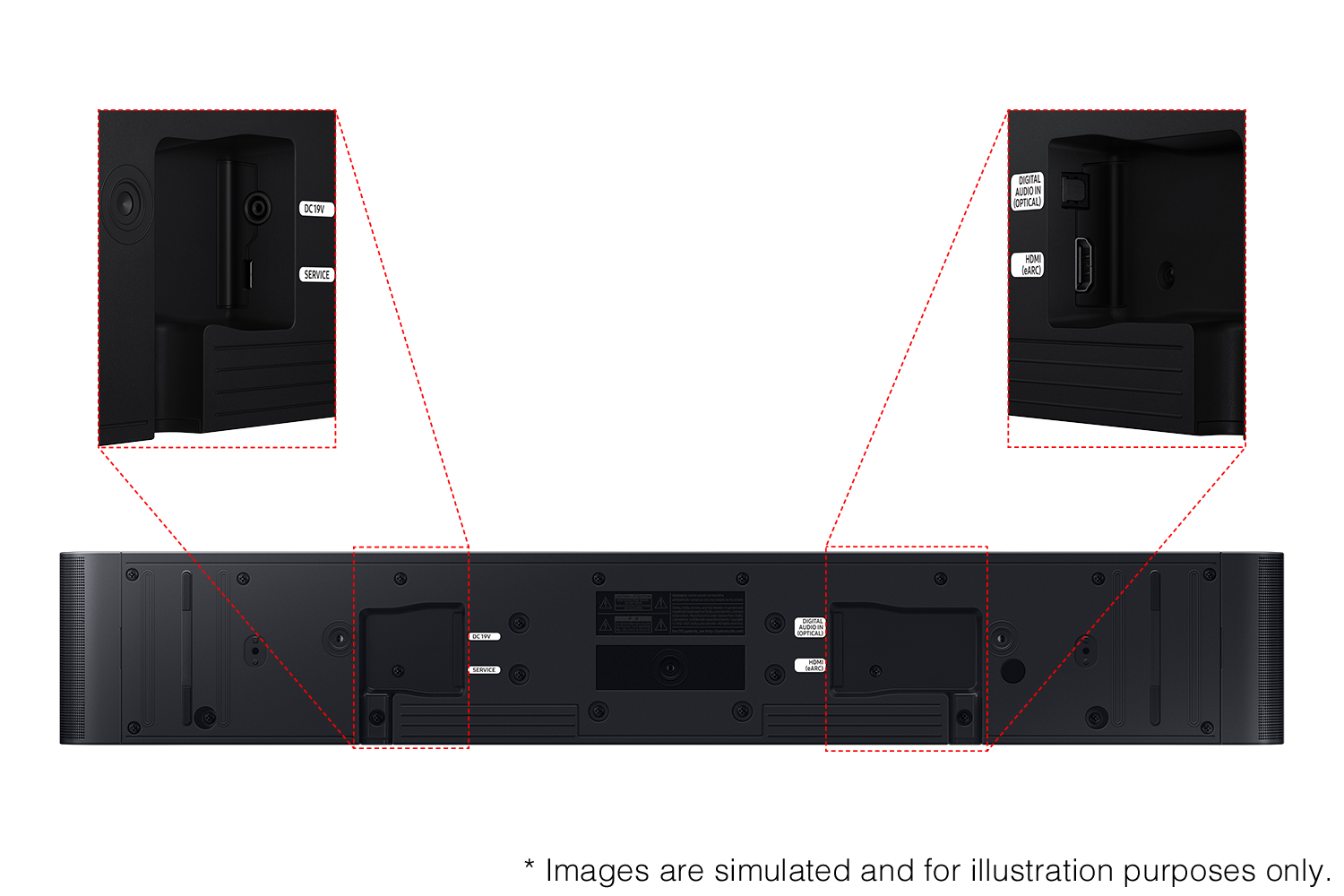 43” Odyssey Neo G7 G70NC with S-series All-in-one 5.0ch. Wireless Dolby ATMOS Soundbar