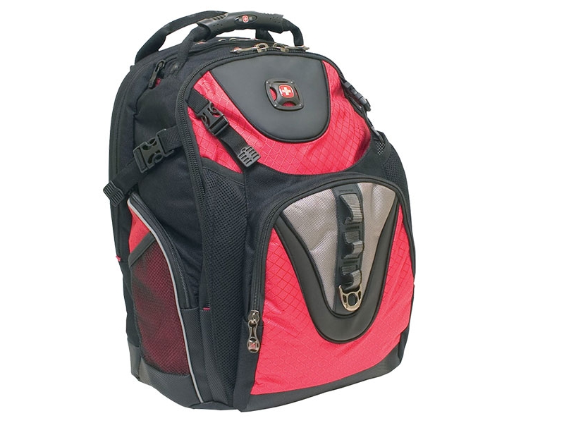 SwissGear Red 15.4 Maxxum Notebook Backpack Computing Accessories -  GA-7303-13F00