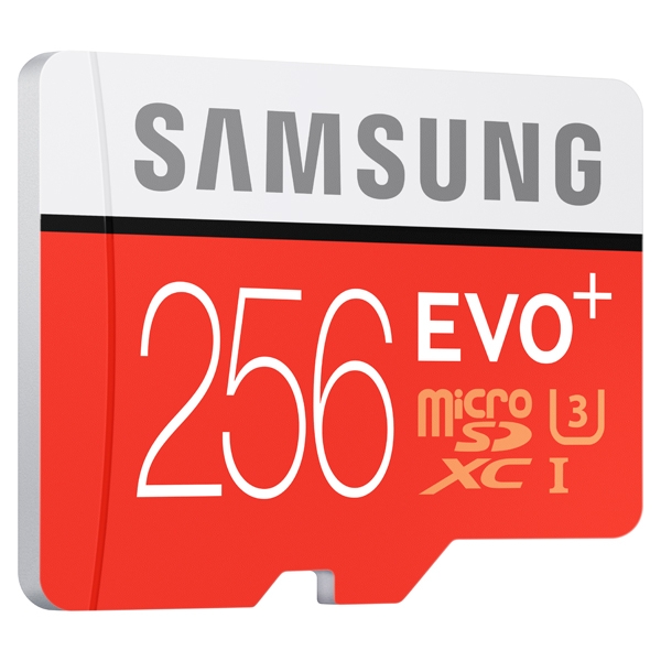 Micro SD EVO+ 256GB Memory Card w/ Adapter Memory & Storage - MB