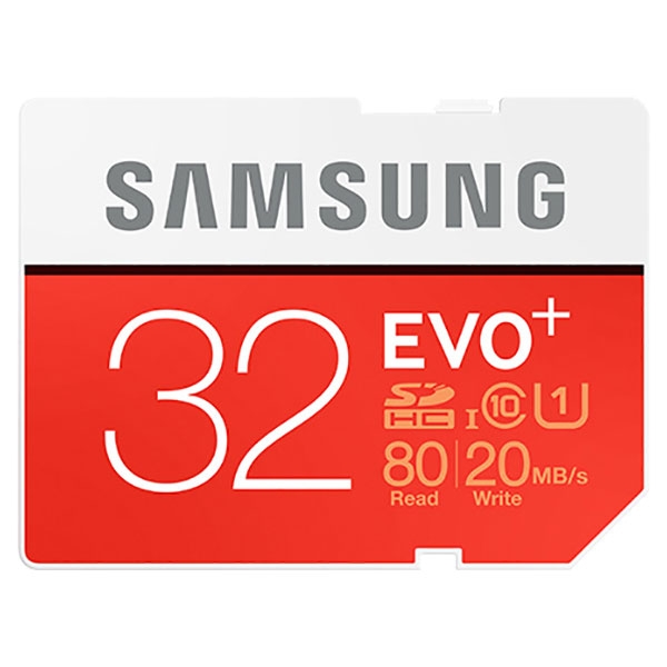 SDXC EVO+ Memory Card 32GB