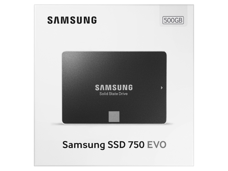 SSD 750 EVO 2.5” SATA 500GB Memory & Storage MZ-750500BW Samsung US