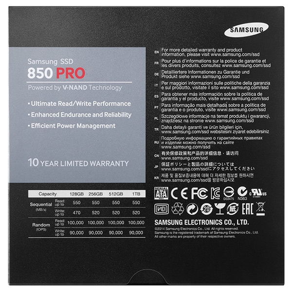 SSD PRO 2.5" SATA III 1TB Memory & Storage - MZ-7KE1T0BW | Samsung US