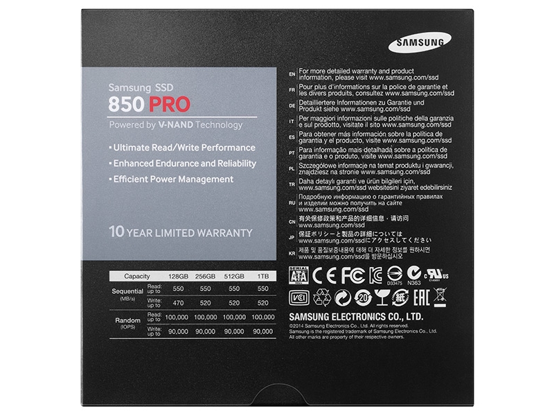 Samsung evo 840 vs 850 pro