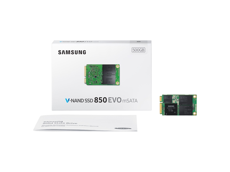 arrangere Geometri Glatte SSD 850 EVO mSATA 500GB Memory & Storage - MZ-M5E500BW | Samsung US