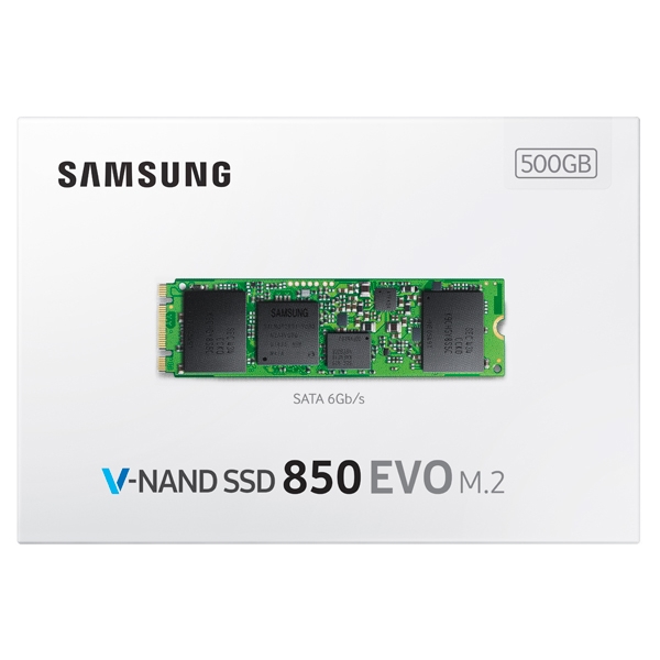 850 EVO M.2 500GB Memory Storage - MZ-N5E500BW Samsung