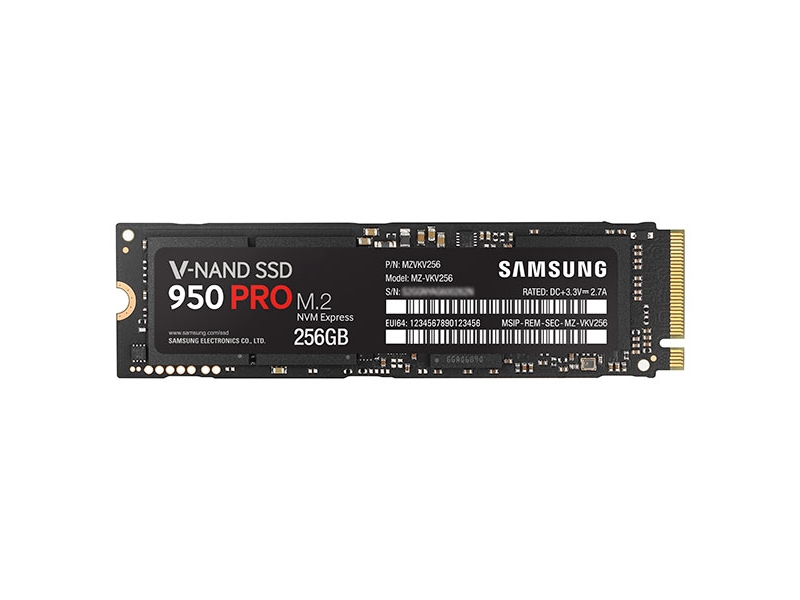 venom paraply smog SSD 950 PRO NVMe 256GB Memory & Storage - MZ-V5P256BW | Samsung US