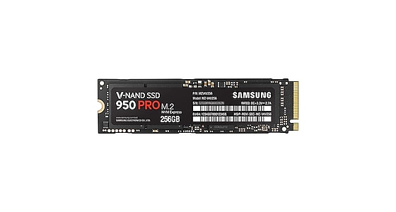 matig Bereid wat betreft SSD 950 PRO NVMe 256GB Memory & Storage - MZ-V5P256BW | Samsung US