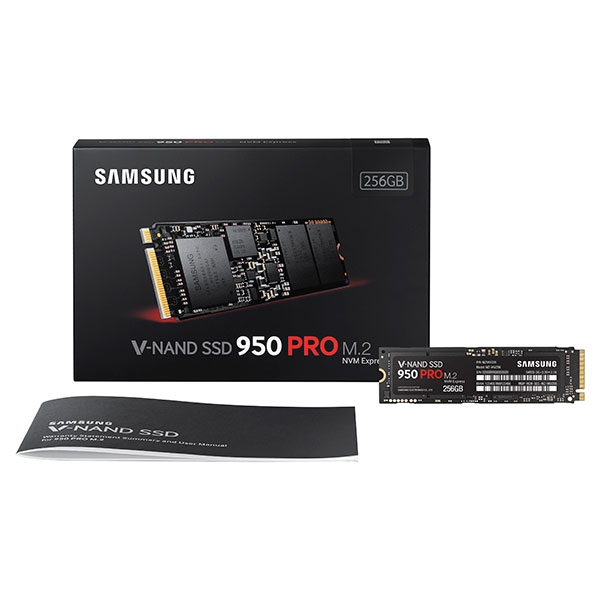 SSD 950 PRO NVMe 256GB Storage - MZ-V5P256BW Samsung US