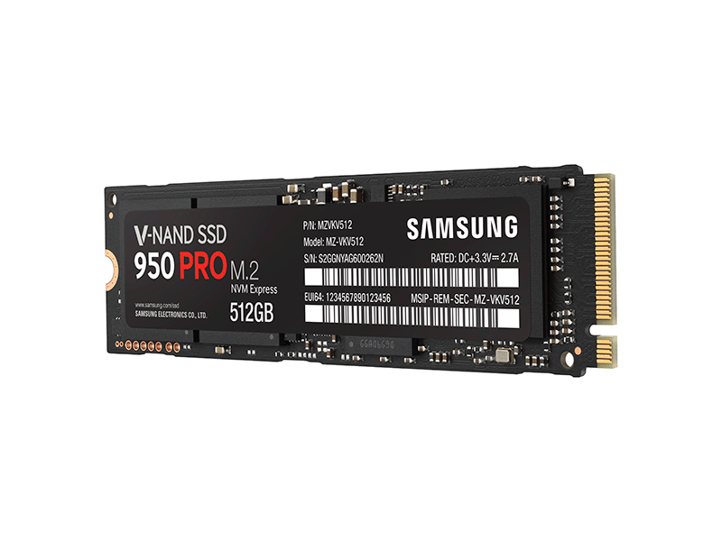SSD 950 PRO NVMe 512GB Memory Storage - MZ-V5P512BW | US