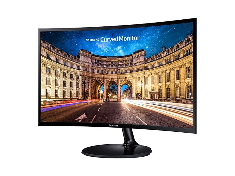 Larger View of 24" CF390 Curved LED Monitor