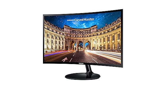 Justering forarbejdning Bevis 24" Curved LED Monitor Monitors - LC24F390FHNXZA | Samsung US