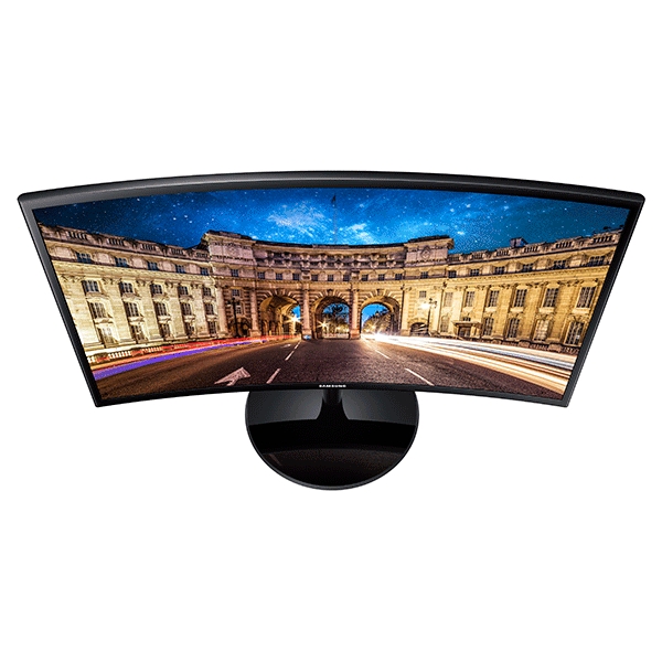 Monitor LED Samsung C24F390FHL. Pantalla Curvada 24 Pulgadas Full HD —  Compupel