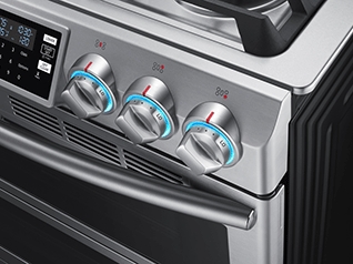 5.8 cu. ft. SlideIn Gas Flex Duo™ Range with Dual Door Ranges