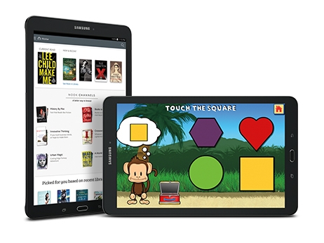 Galaxy Tab E Nook 9 6 16gb Wi Fi Tablets Sm T560nzkubnn