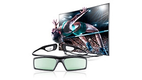 Rechargeable 3D Active Glasses Television & Home Theater