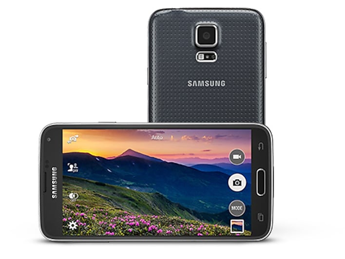 Samsung Galaxy S5 16GB (Verizon): SM-G900VZKAVZW