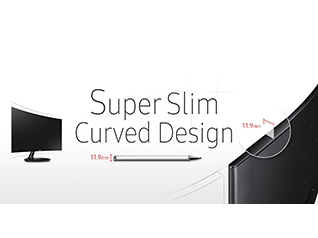 Samsung 390C Series 24 LED Curved FHD AMD FreeSync Monitor (HDMI, VGA)  Black C24F390 - Best Buy