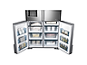 Thumbnail image of 34 cu. ft. 4-Door Flex&trade; Chef Collection Refrigerator with Sparkling Water Dispenser in Stainless Steel
