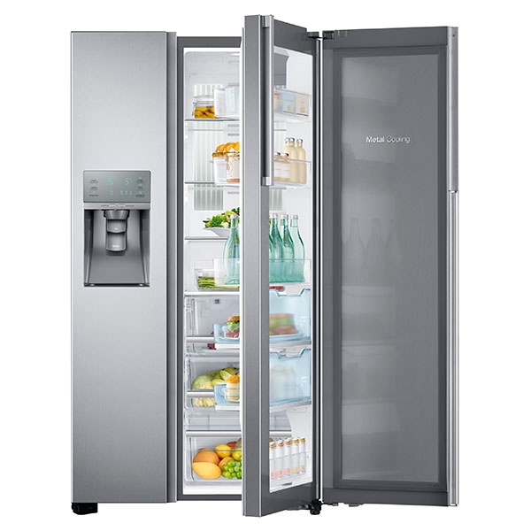 Side-by-Side Refrigerator with Ice Maker (RS27T5200SR) | Samsung US