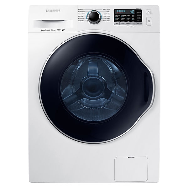 2.2 cu. ft. Front Load Washer with Super Speed in White Washer