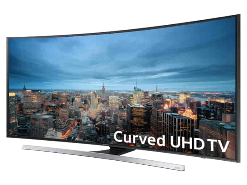 4K UHD JU750D Curved Smart TV - 40” Class (40” Diag.)