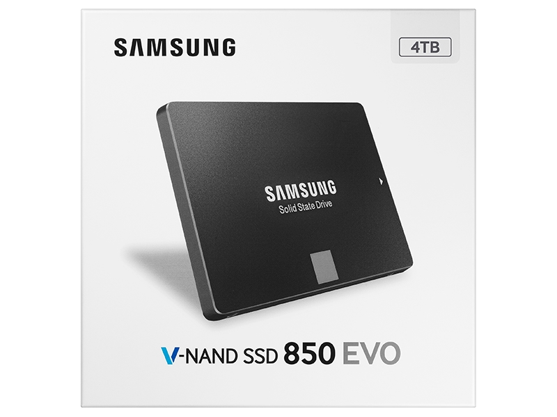 Kritisk optager bruser SSD 850 EVO 2.5" SATA III 4TB Memory & Storage - MZ-75E4T0B/AM | Samsung US