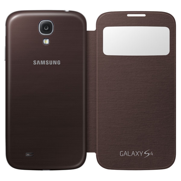 gereedschap aardolie bibliotheek Galaxy S4 SView Flip Cover Mobile Accessories - EF-CI950BAESTA | Samsung US