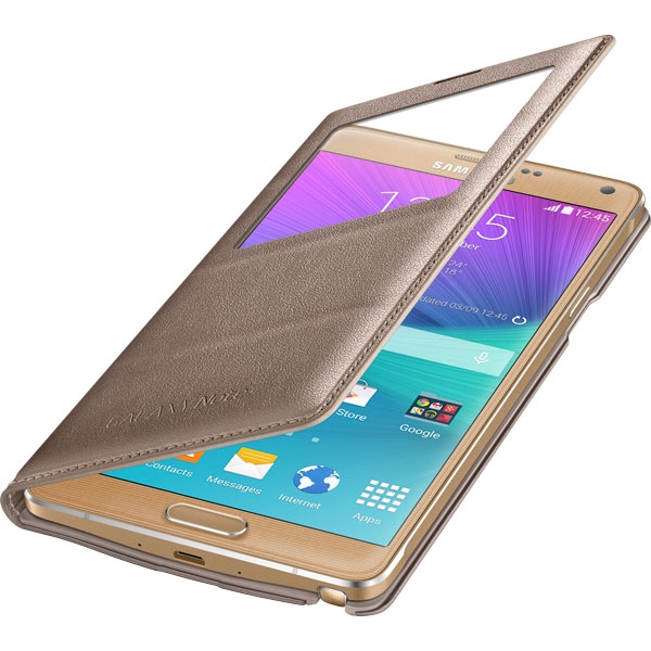 Note 4 SView Flip Mobile Accessories - EF-CN910BEESTA | Samsung
