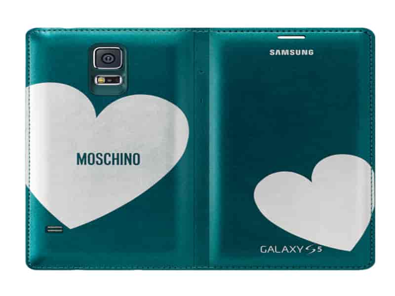 Galaxy S5 Moschino Wallet Cover
