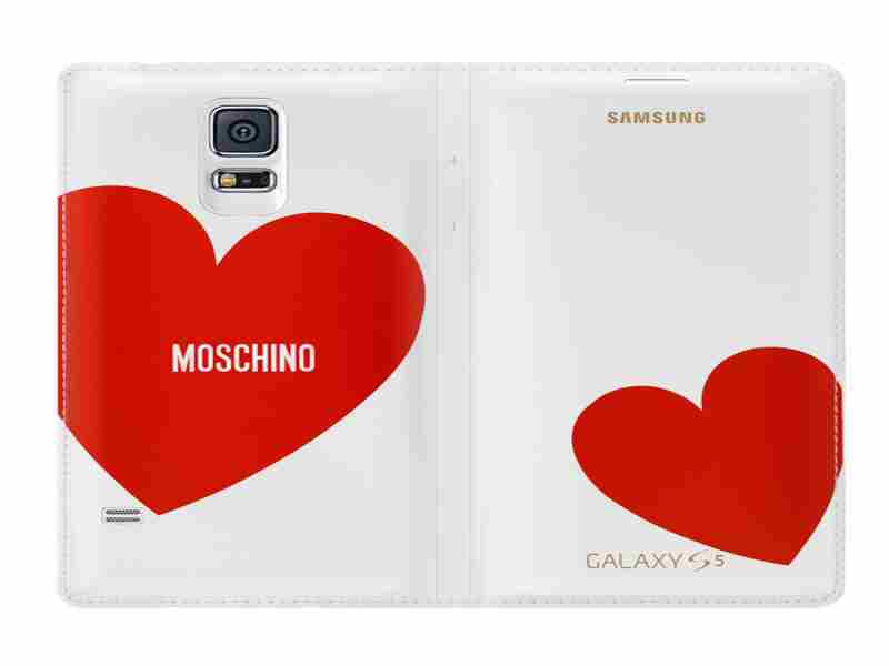 Galaxy S5 Moschino Wallet Cover