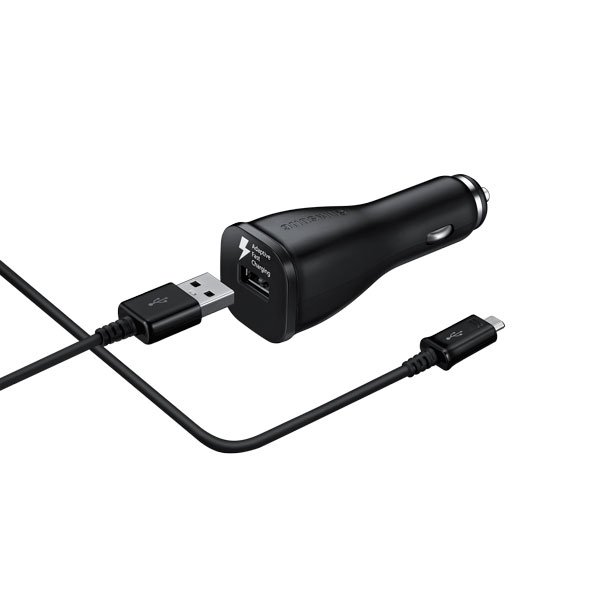 Car Charger 2800mAh Power Bank Micro USB Port Cable Fr Samsung 6 7 8 9 Plus 