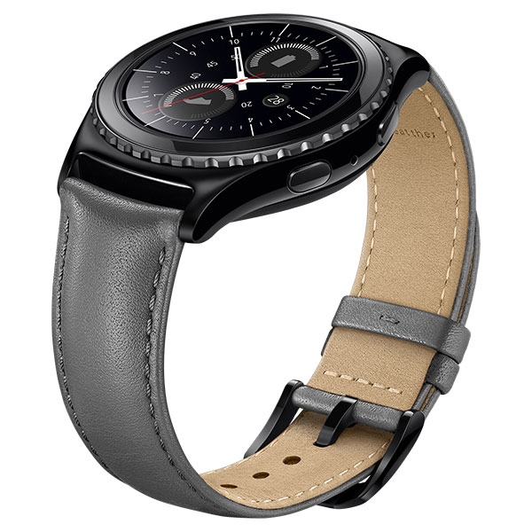 Gear Classic Leather Band (ETSLR73MSEBUS) Mobile - | Samsung US