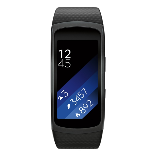 opblijven Horzel benzine Gear Fit2 (Large) Black Wearables - SM-R3600DAAXAR | Samsung US