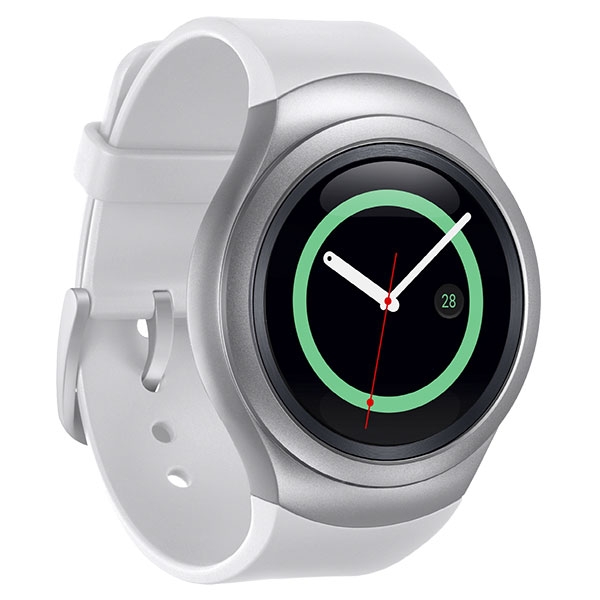 Gear S2 Silver Wearables SM R7200ZWAXAR Samsung US