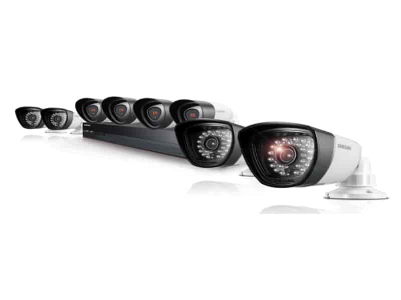 SDH-P5081 8 Camera, 16 Channel 1080p Hybrid DVR Security System