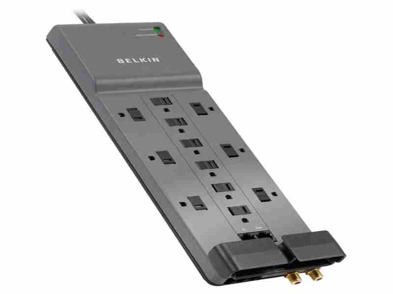 Belkin 12-Outlet Surge Protector with Phone/Ethernet/Coax Protection