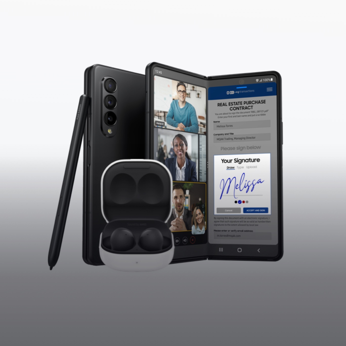 Save up to $250 each on Galaxy Z Fold3 5G