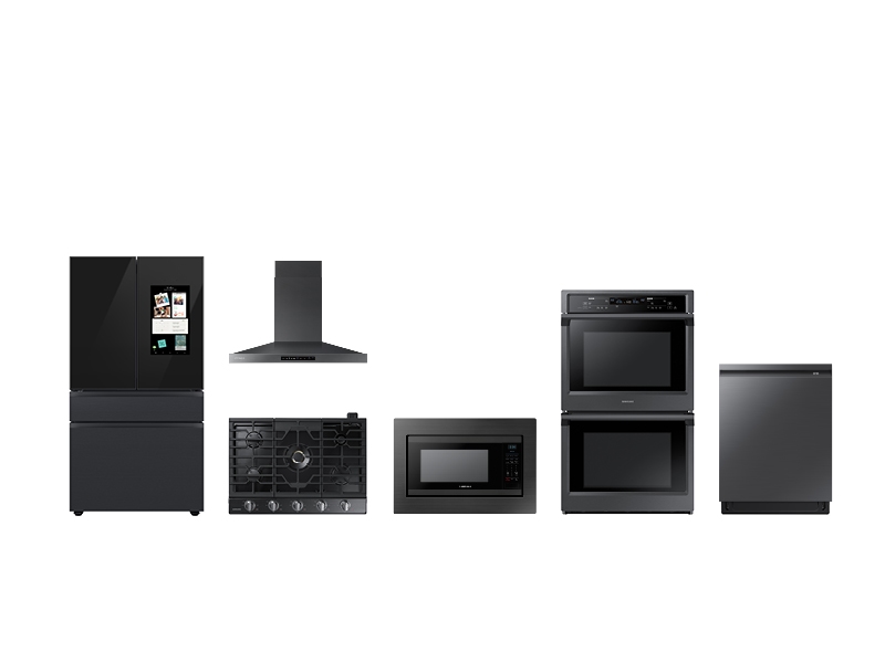  Built-In Black Stainless Steel