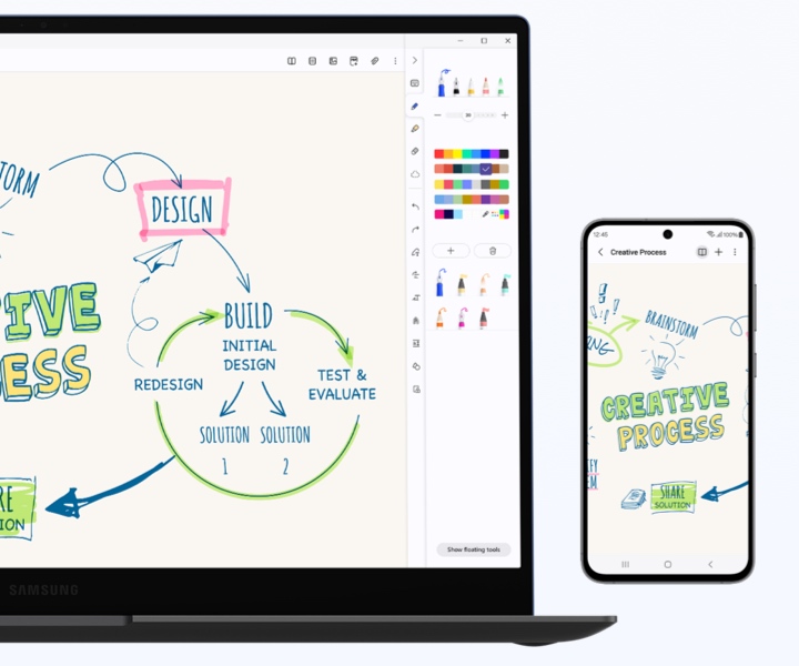 Samsung Notes keeps your ideas connected