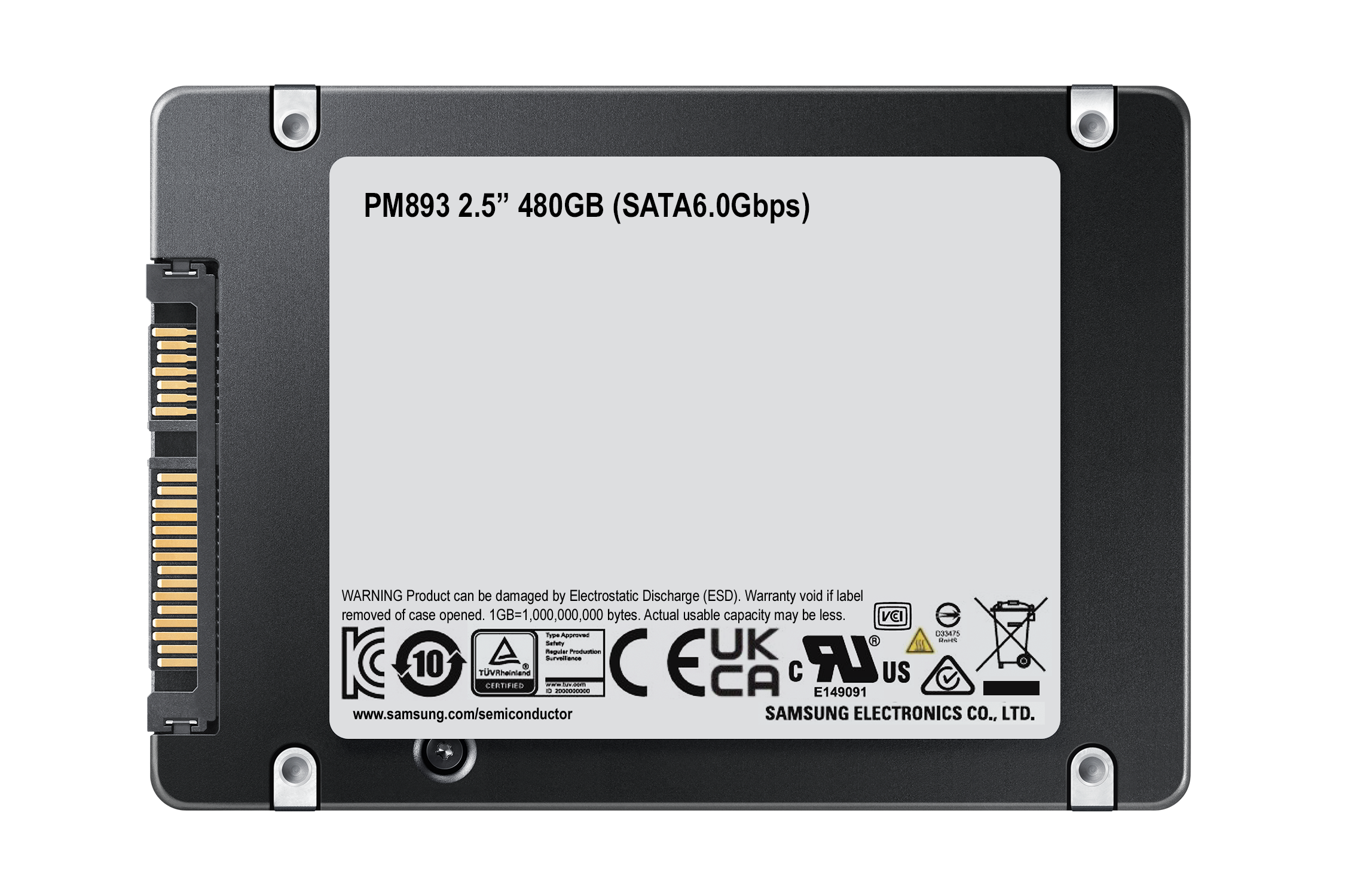 Thumbnail image of PM893 2.5&quot; SATA 480GB