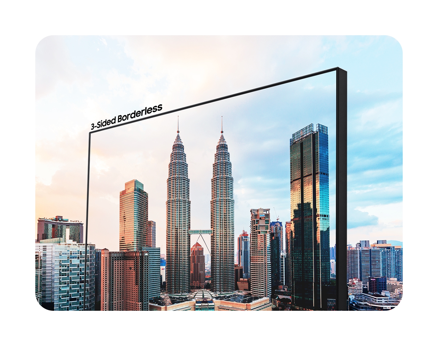 More screen to focus on