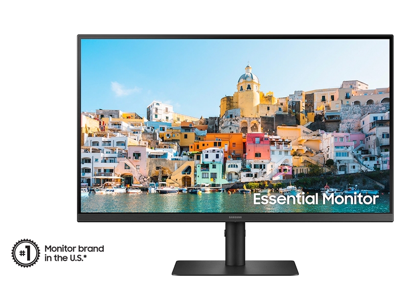 Photos - Monitor Samsung 22" S33A FHD Wide Viewing Angle Flat  in black(LS22A338NHNX 