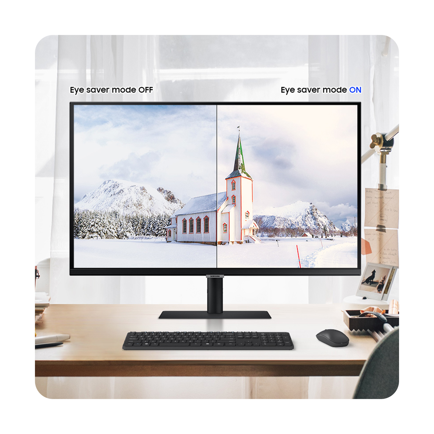 27” ViewFinity S80UA UHD High Resolution Monitor with USB-C -  LS27A800UJNXGO