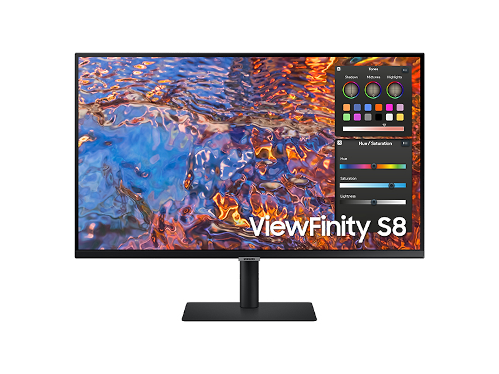 Samsung 27" Viewfinity S80PB Series UHD 4K resolution with 3 year warranty Monitor in black(LS27B804PXNXGO)