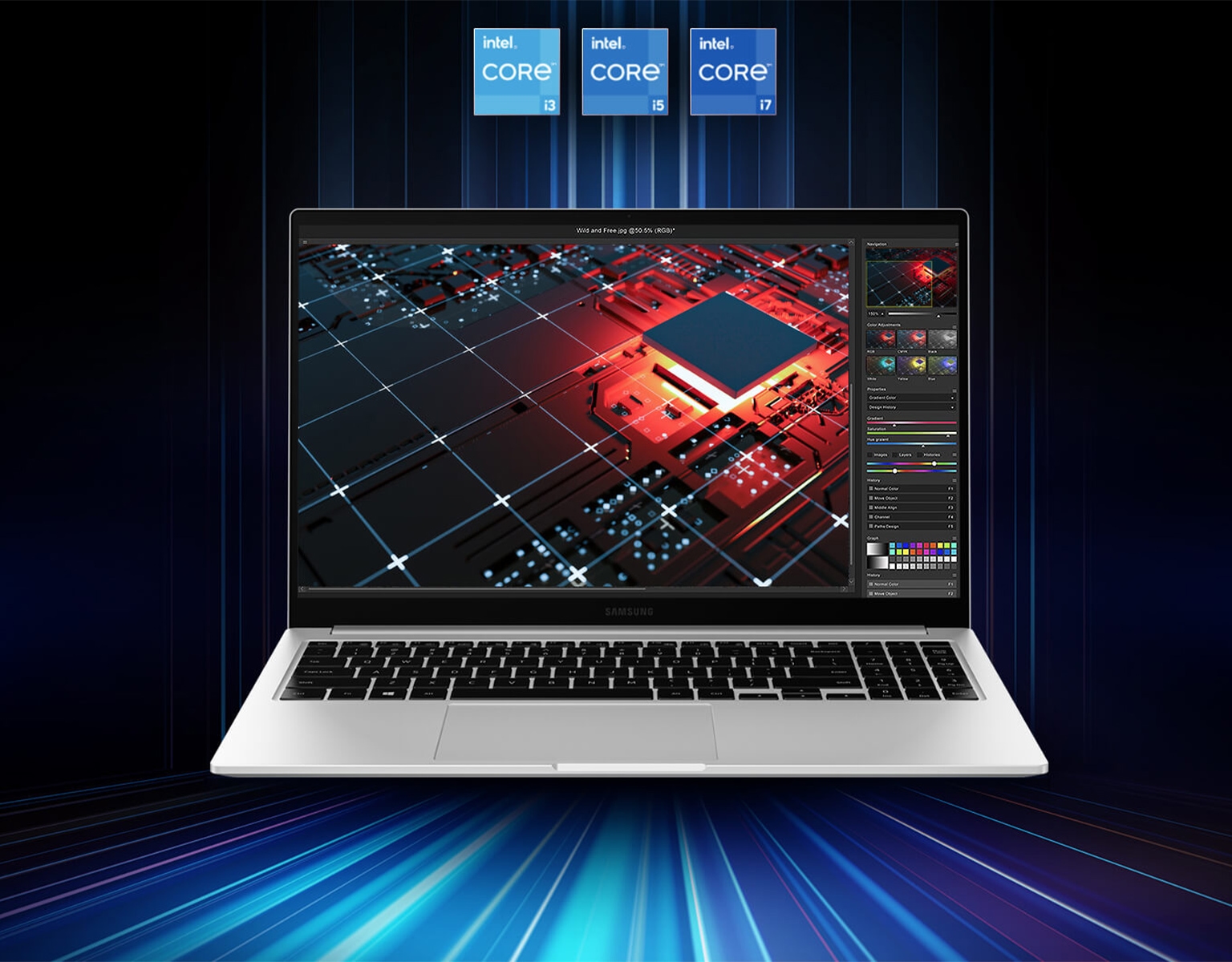 Intel® proporciona el rendimiento para mantenerse en el camino