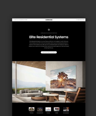 Microsite Builder