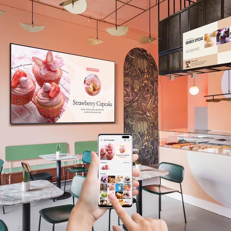 Samsung Pro TVs for Commercial Display Applications