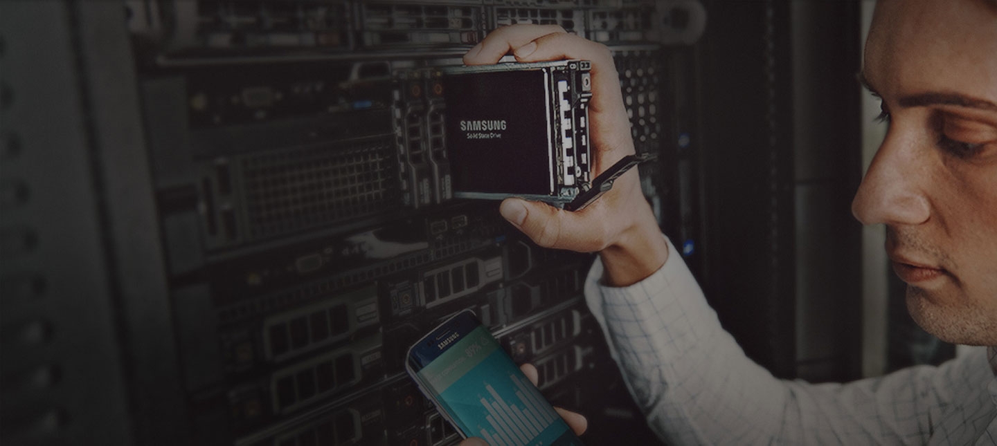 Enterprise Storage Solutions Solid State Drives Samsung Business