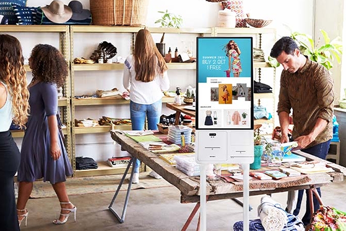 Implementing self-service kiosks